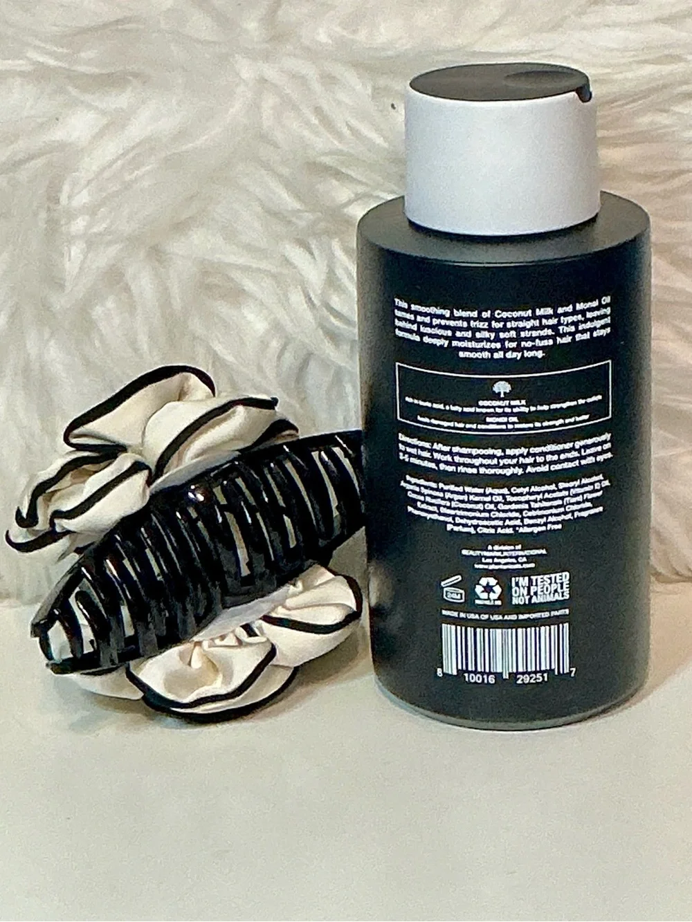 Plantanicals Smoothing Conditioner & Camelia Flower Hair Clip NEW